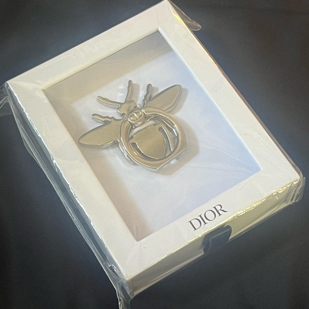 Dior Metallic Bee Ring for Cell Phone